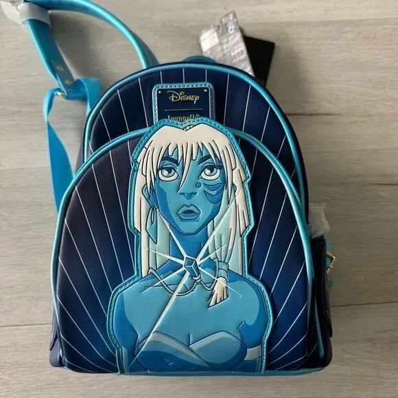 Loungefly Disney Atlantis: The Lost Empire Kida Glow In Dark Mini Backpack NWT
